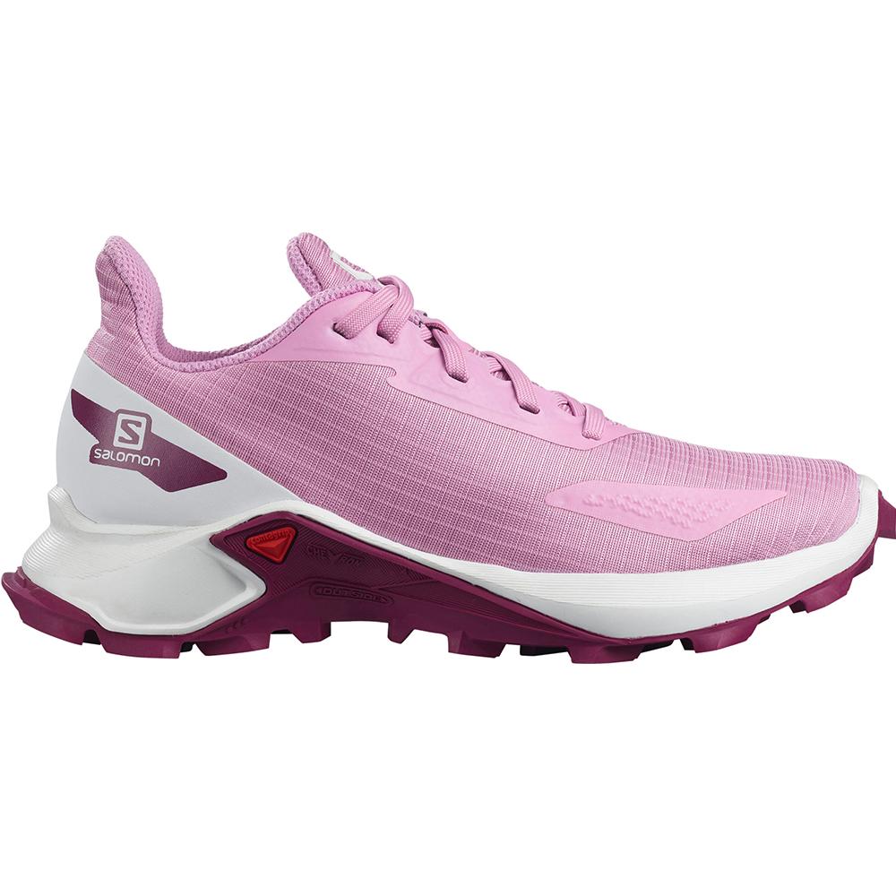 Zapatillas De Running Salomon Niños Orquídea - Salomon Argentina ALPHACROSS BLAST J,764139-JCZ